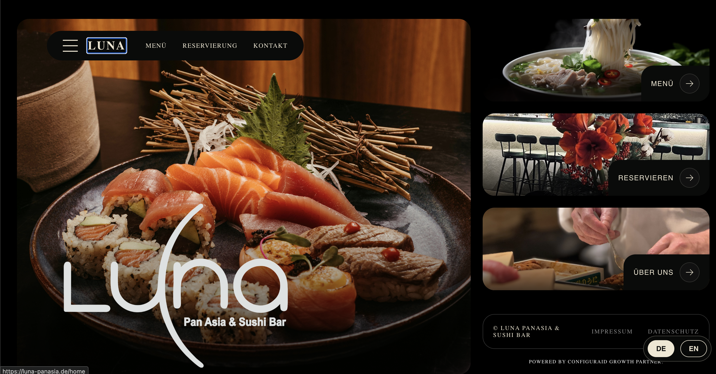 Luna Panasia 3x Reservierungen